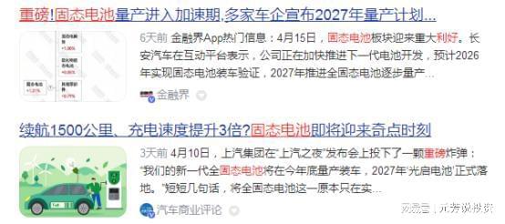 唯一性的14大王者外资汇金重仓押注开元棋牌抢占万亿赛道！固态电池具有(图3)